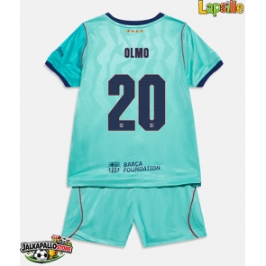 Barcelona Dani Olmo #20 Kolmaspaita Lapsille 2026-27 Lyhythihainen (+ shortsit)